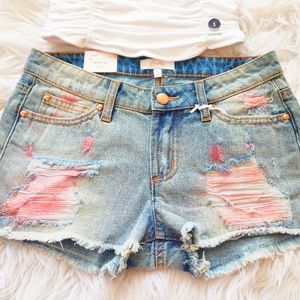 💕 Ripped Jean Shorts 💕